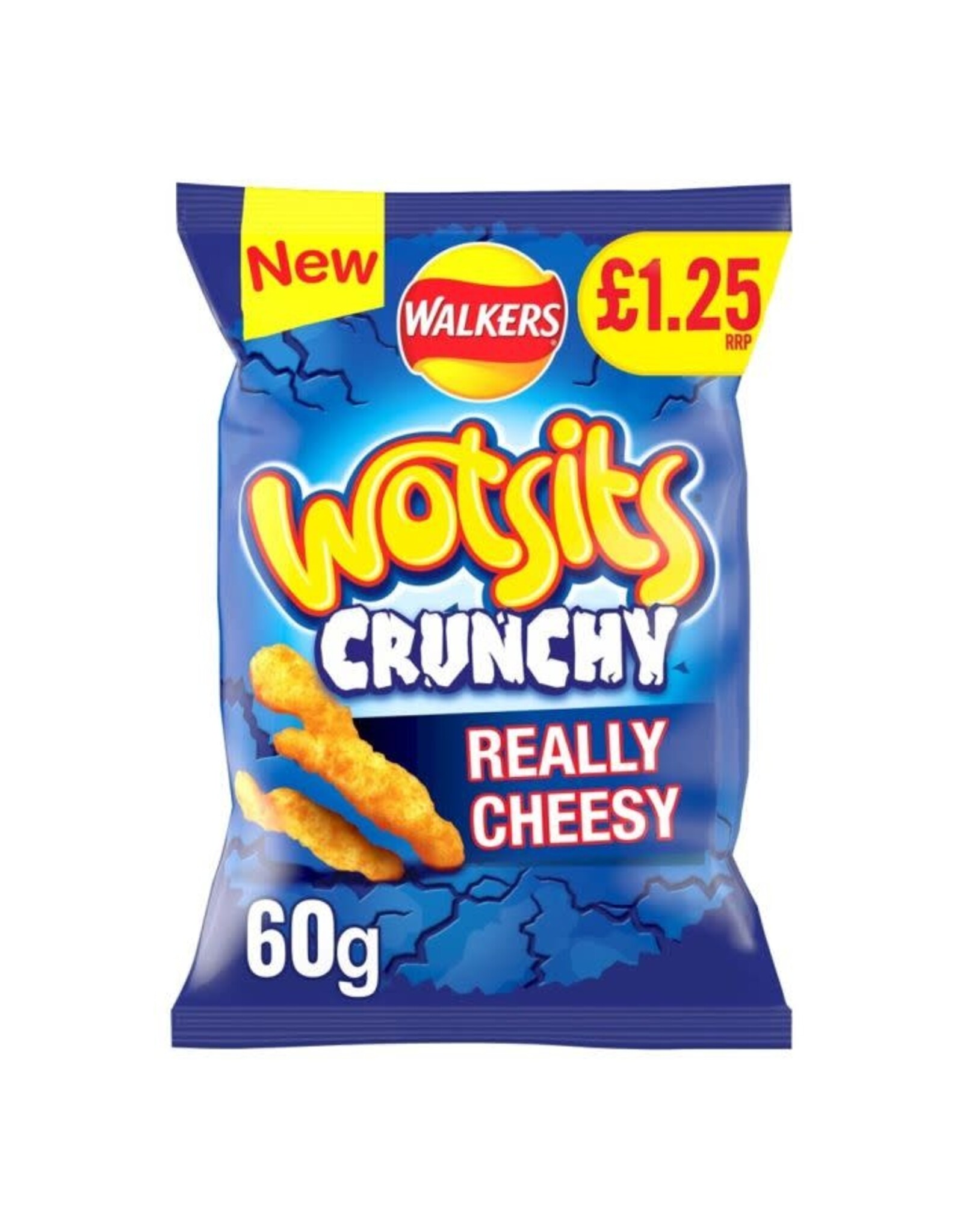 Walkers Wotsits Crunchy Really Cheesy Flavour 60g (British)