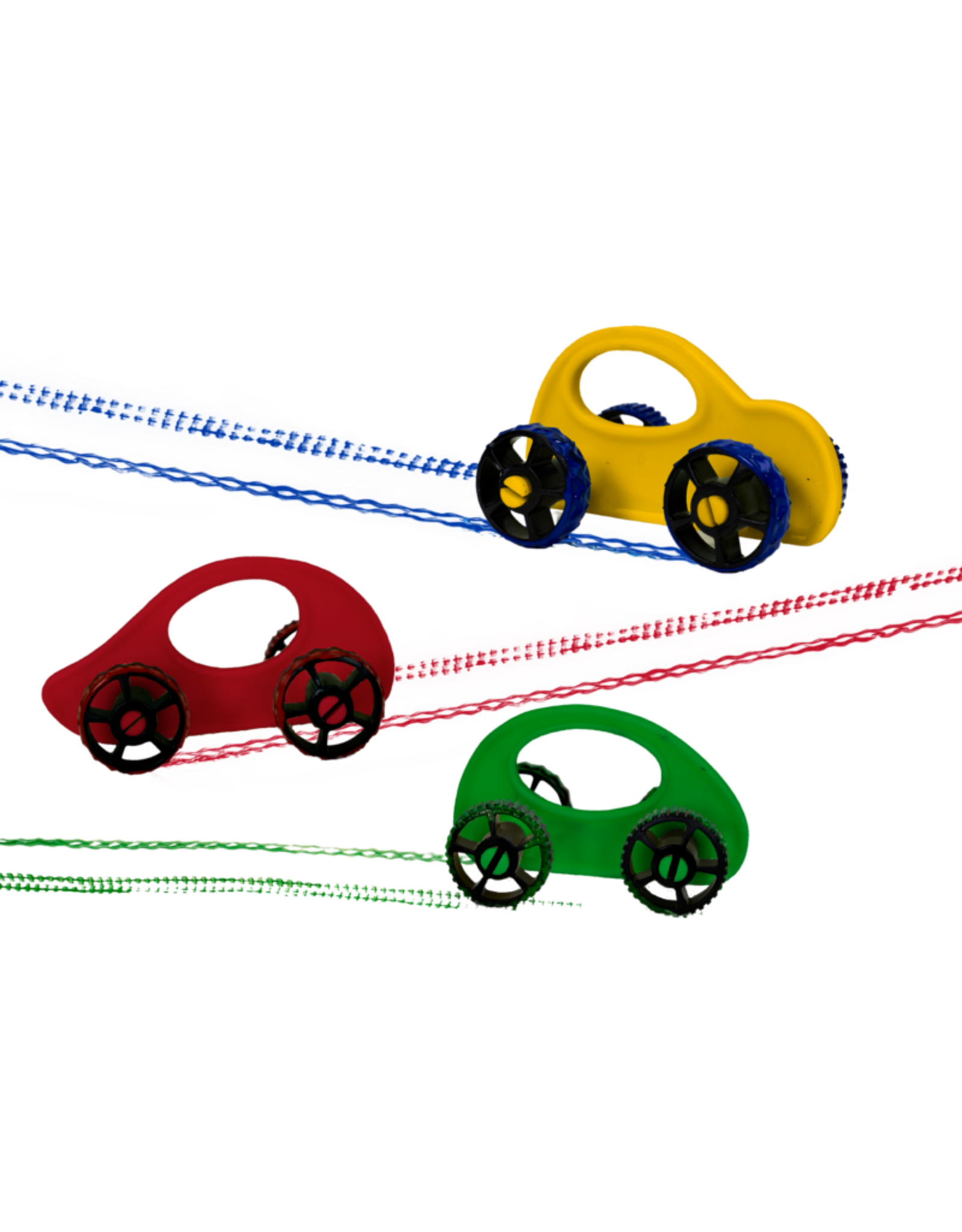 Roylco Primary Color Paint Racers, 3 pack