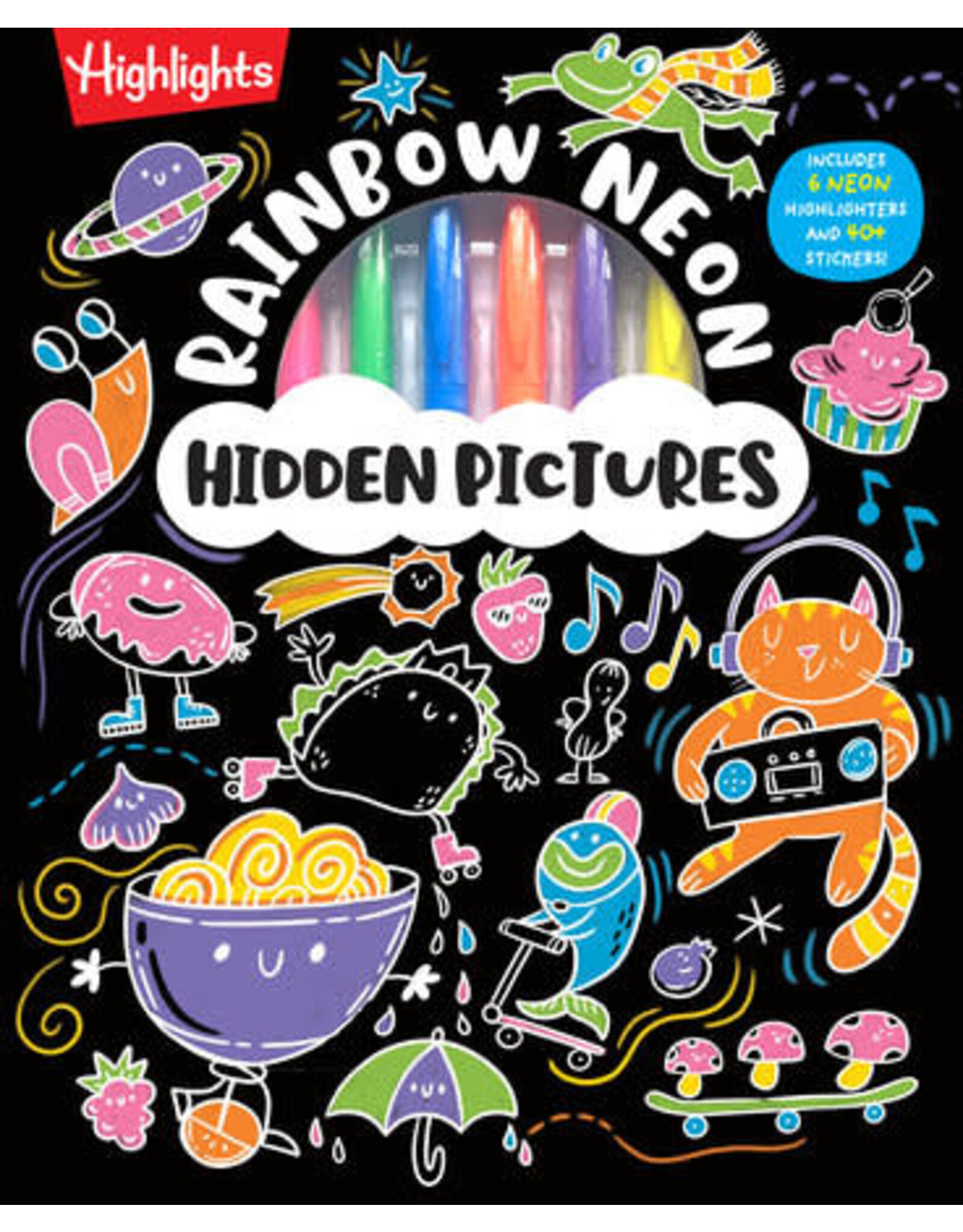 Highlights Highlights Rainbow Neon Hidden Pictures