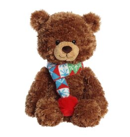 Aurora Holiday - Bundled Bear - 14" Sven