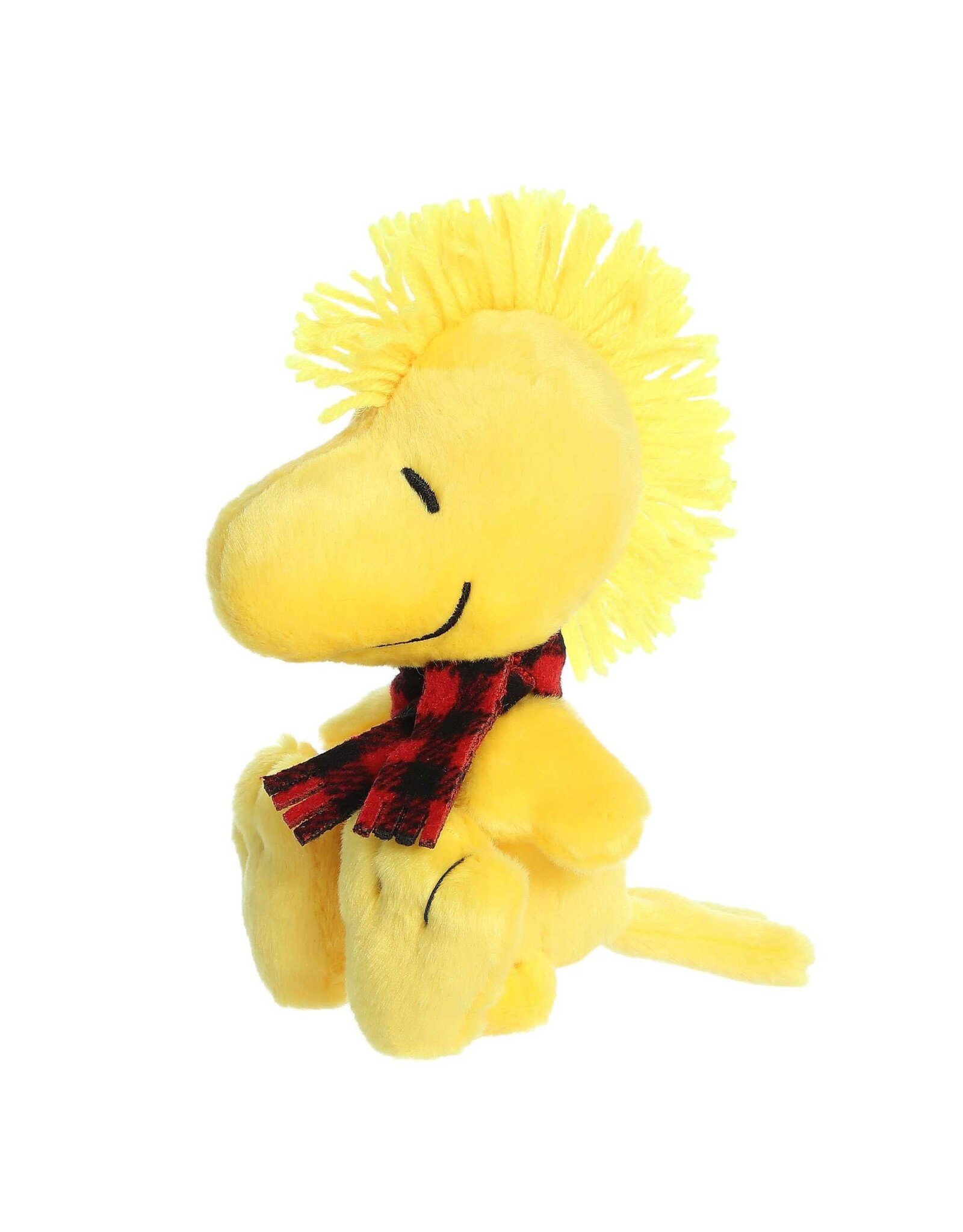 Aurora Peanuts - 6" Winter Plaid Woodstock