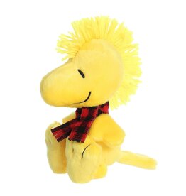 Aurora Peanuts - 6" Winter Plaid Woodstock