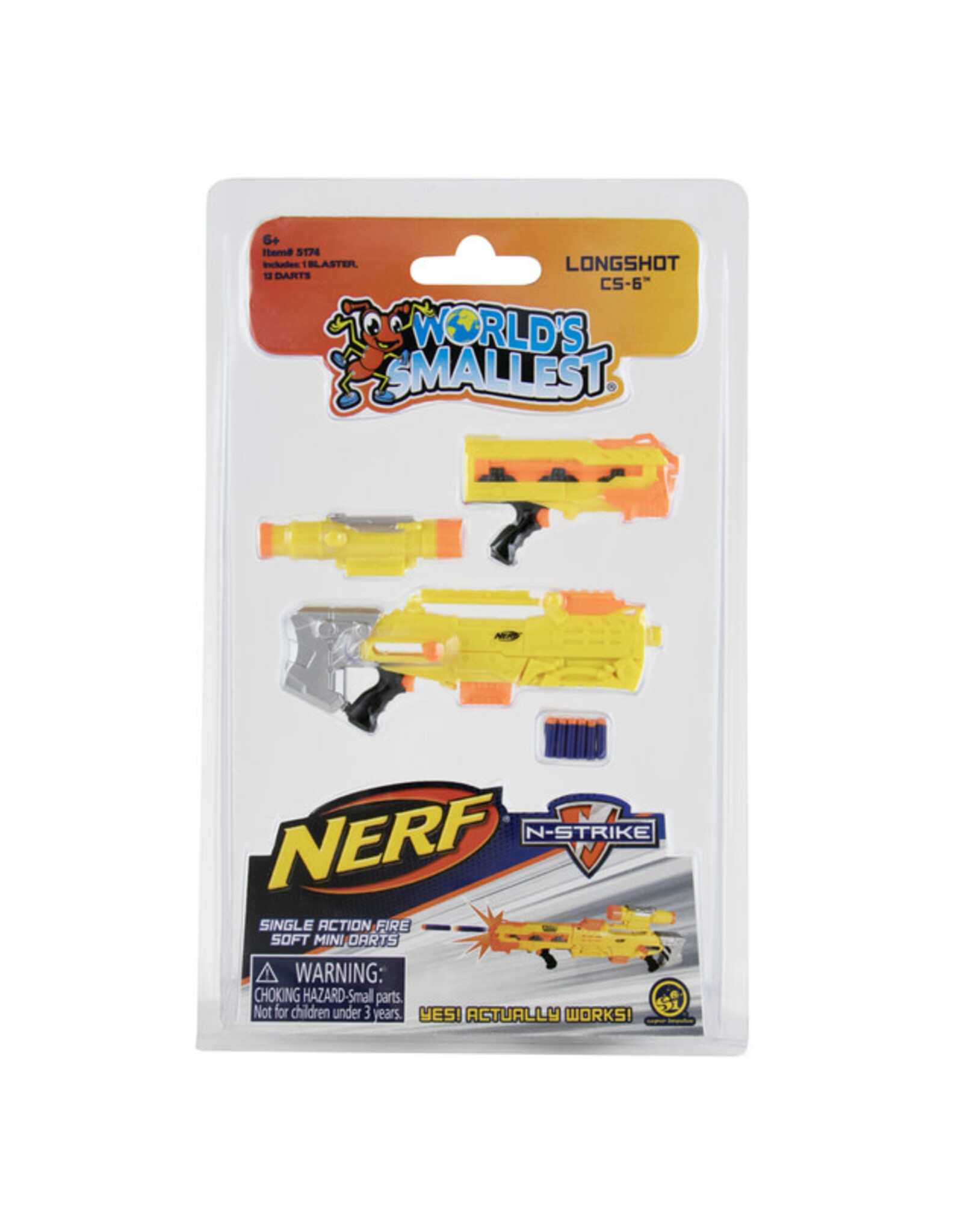 World's Smallest Nerf Blasters Assorted