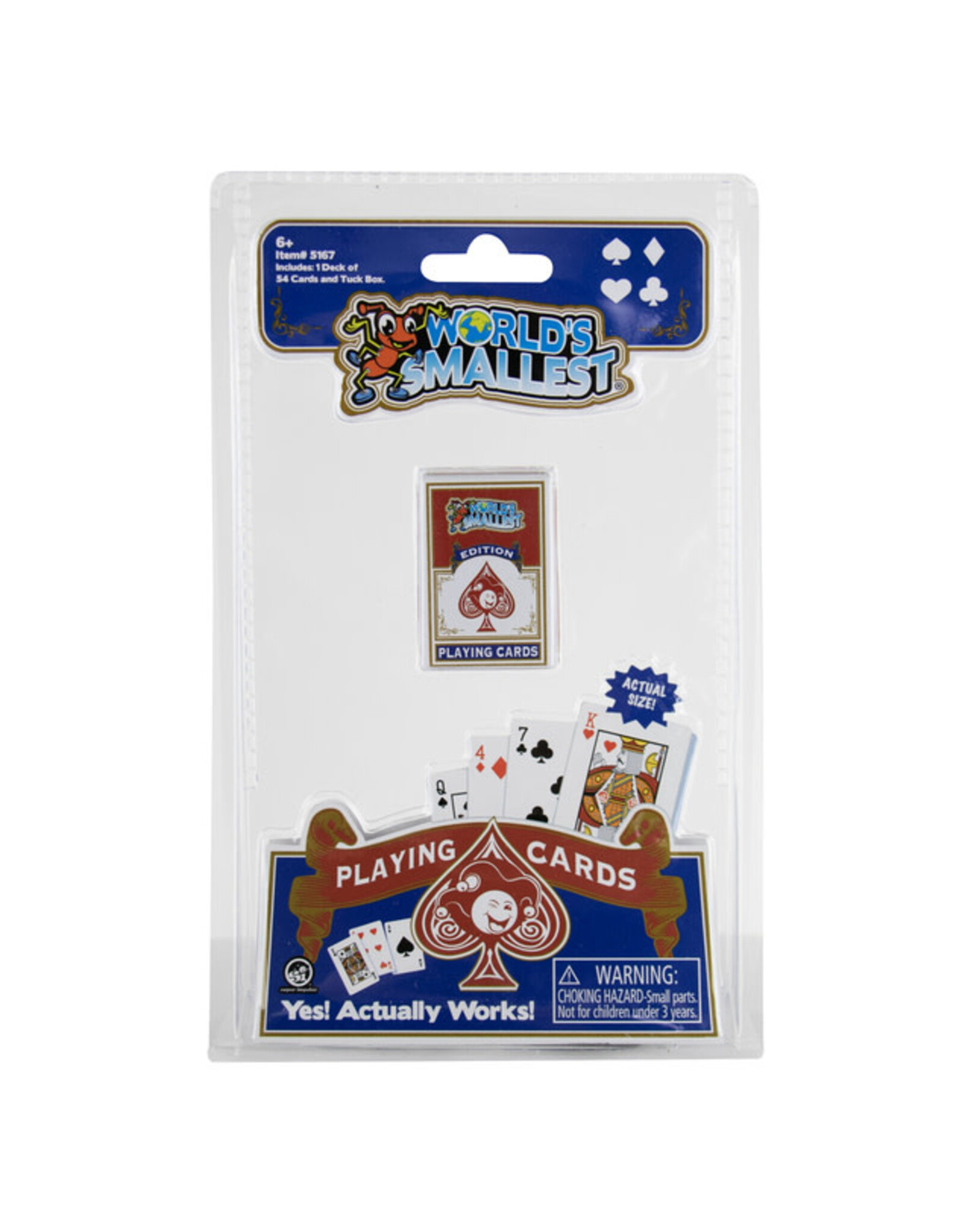 World's Smallest Playing Cards