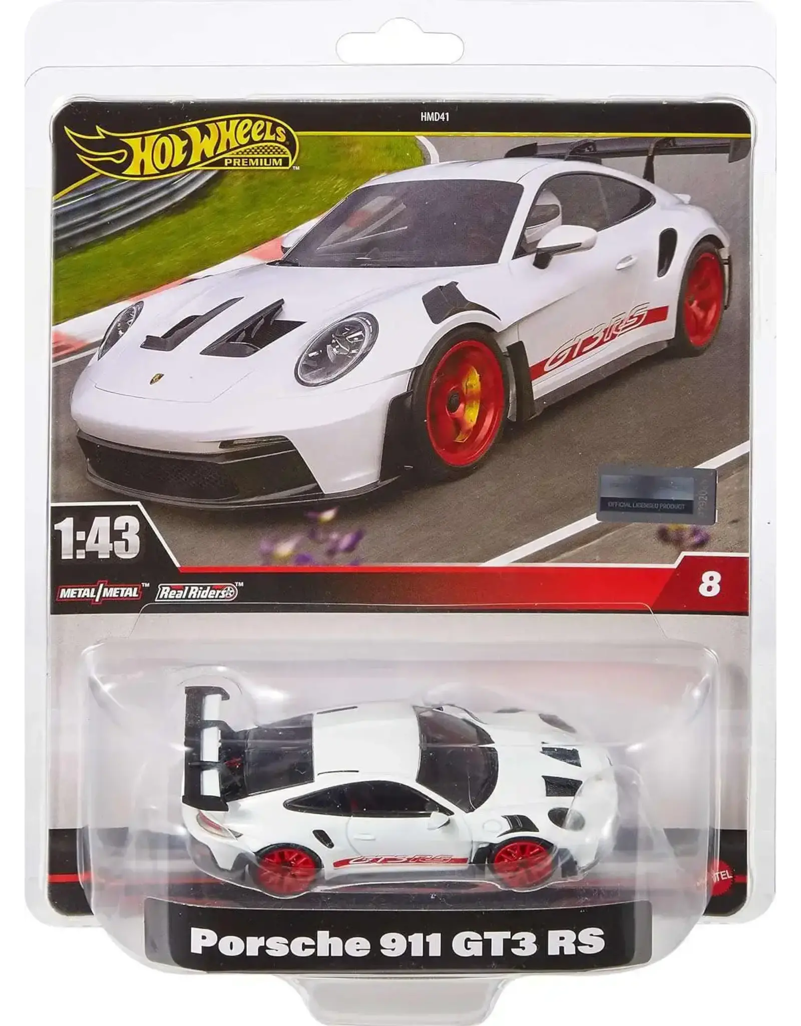 Mattel Hot Wheels Premium 1:43 Scale - Porsche 911 GT3 RS