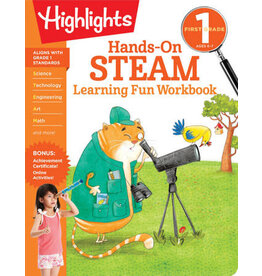 Highlights Highlights First Grade Hands-On STEAM Learning Fun Workbook