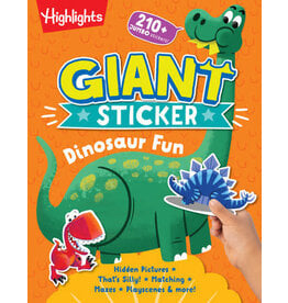 Highlights Highlights Giant Sticker Dinosaur Fun