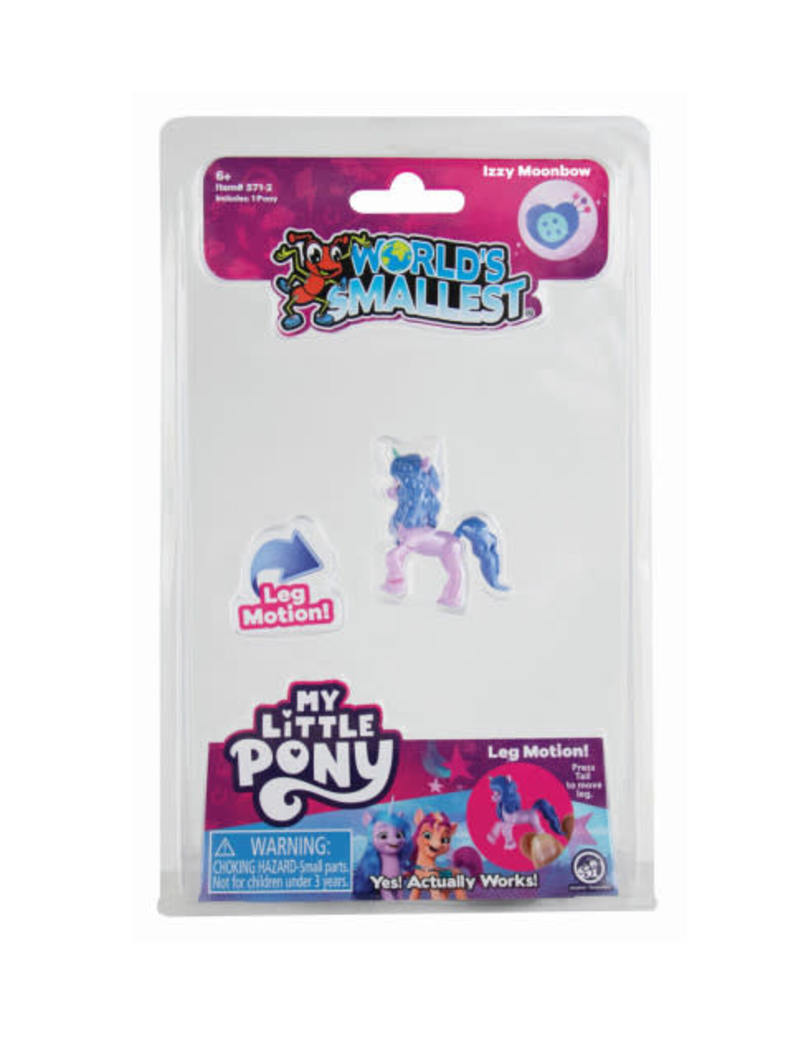 World's Smallest World's Smallest My Little Pony (Articulated) Assorted