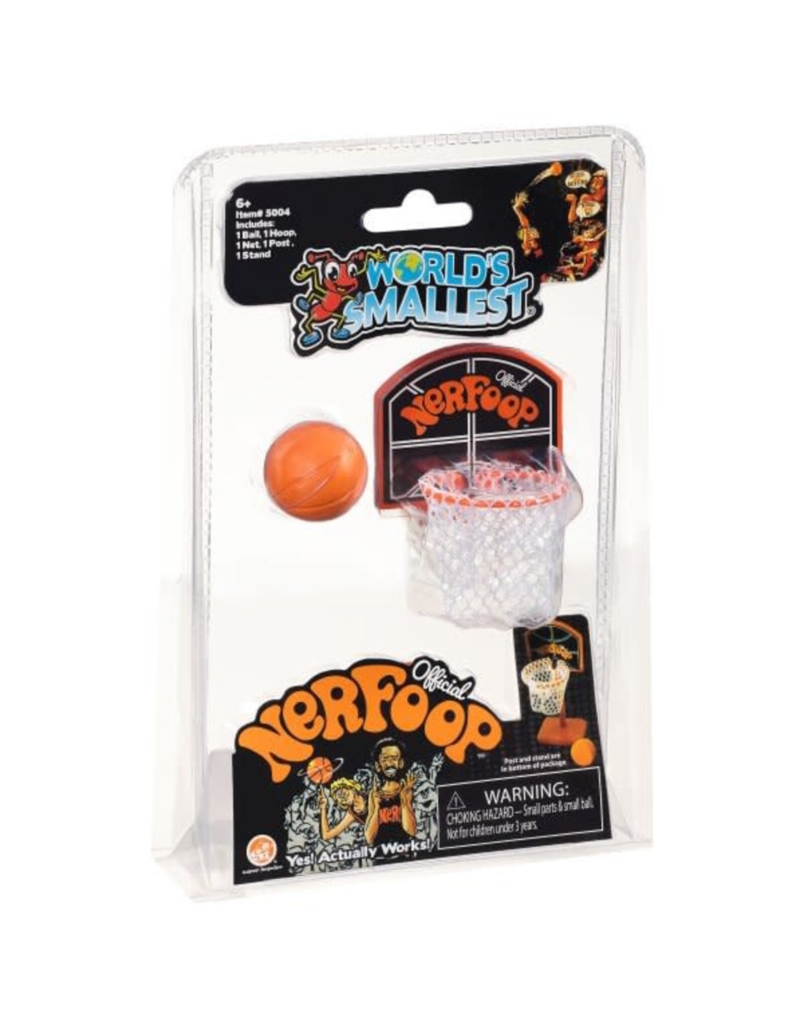 World's Smallest World's Smallest Nerfoop (Basketball)