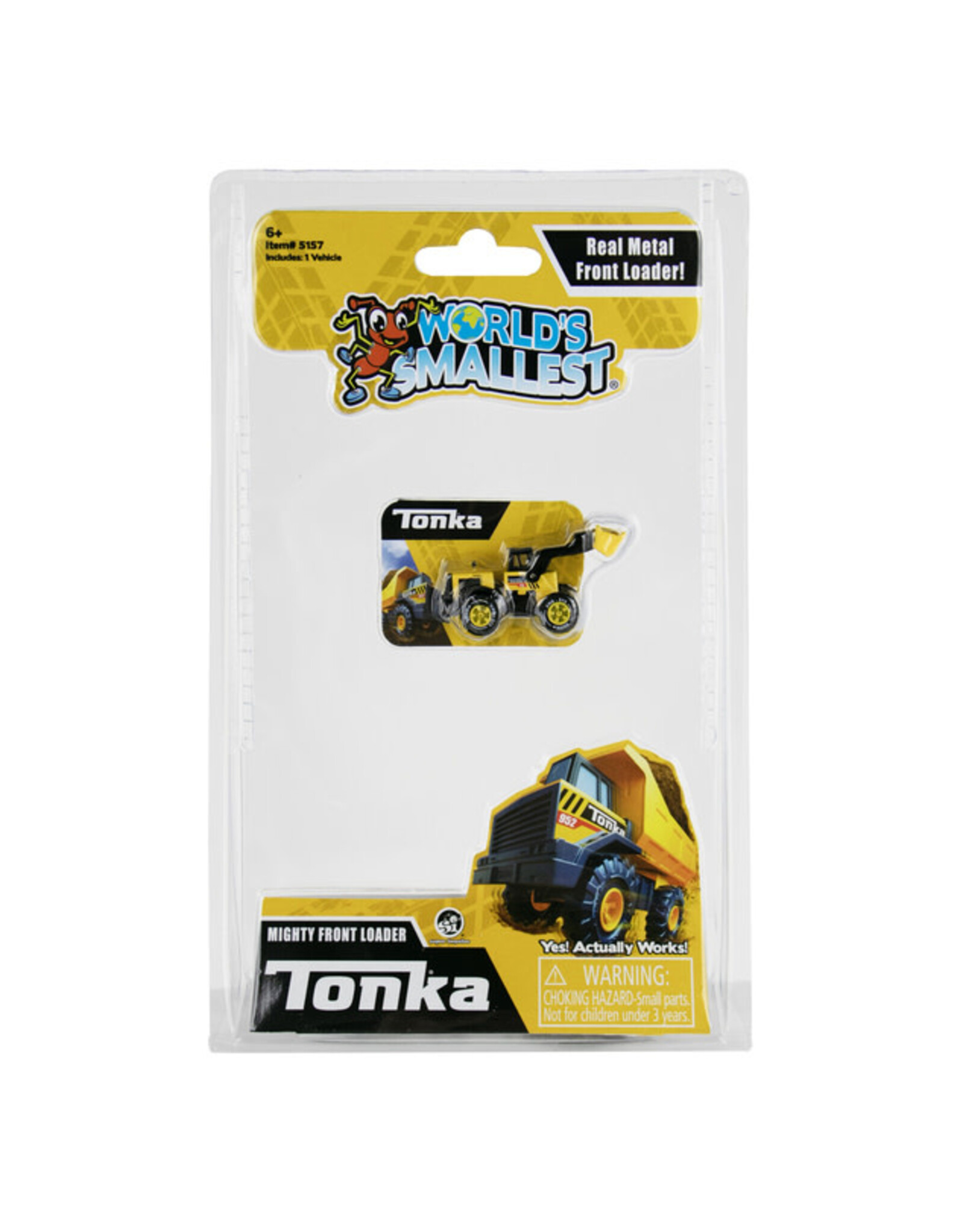 World's Smallest Tonka Front Loader