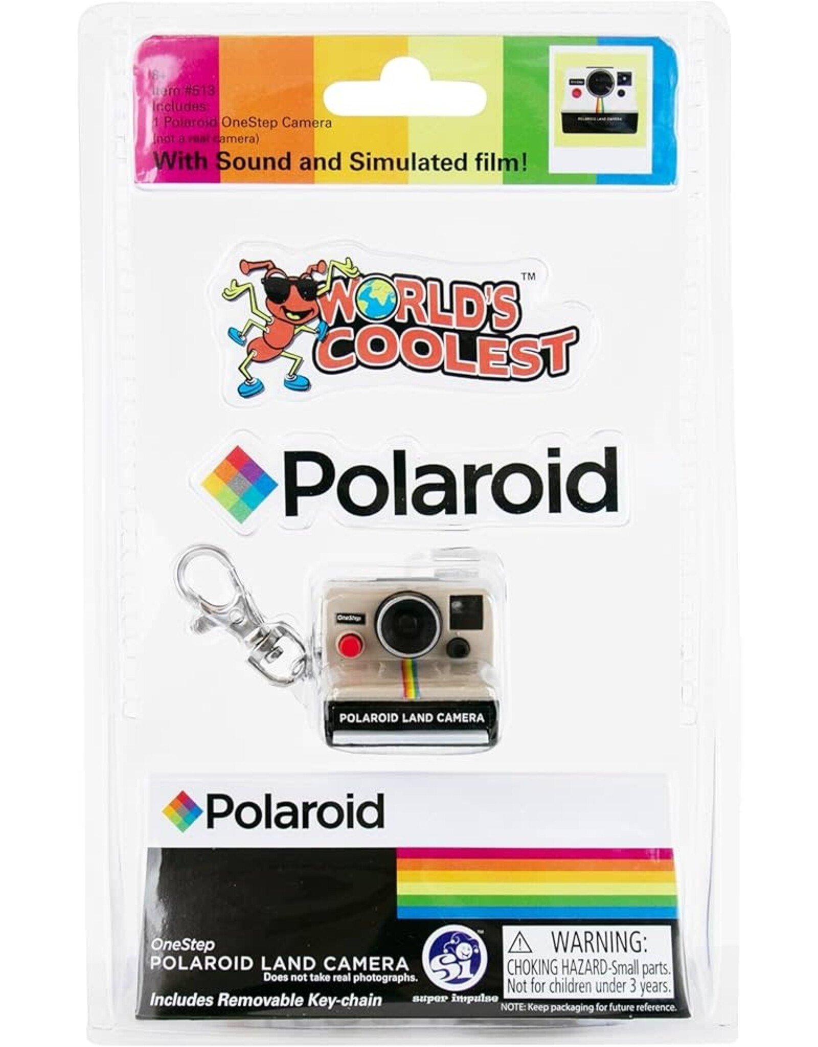 World's Coolest Polaroid Camera Keychain