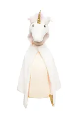 Great Pretenders White Unicorn Cuddle Cape, Size 2/3