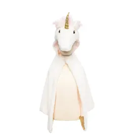 Great Pretenders White Unicorn Cuddle Cape, Size 2/3