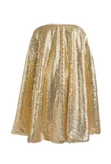 Great Pretenders Gracious Gold Sequins Cape, Size 5/6