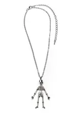 Great Pretenders Spooky Scary Skeleton Necklace