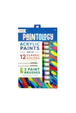 Ooly Paintology Acrylic Paint Set - Classic Colors - Set of 12