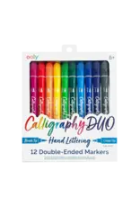 Ooly Calligraphy Duo Double-Ended Markers - Set of 12