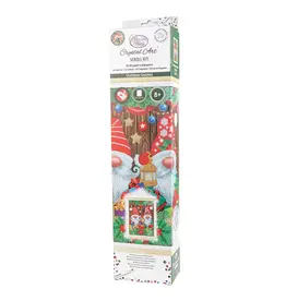 D.I.Y Crystal Art Kit Crystal Art Scroll Kit: Christmas Gnomes