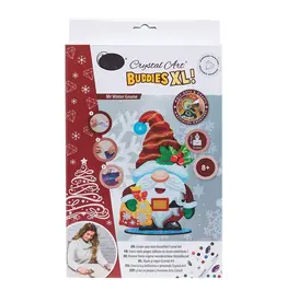 D.I.Y Crystal Art Kit Crystal Art Deco Kit: Mr. Winter Gnome