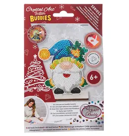 D.I.Y Crystal Art Kit Crystal Art Buddies: Holiday - Gnome