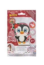 D.I.Y Crystal Art Kit Crystal Art Buddies: Holiday - Penguin