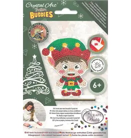 D.I.Y Crystal Art Kit Crystal Art Buddies: Holiday - Elf