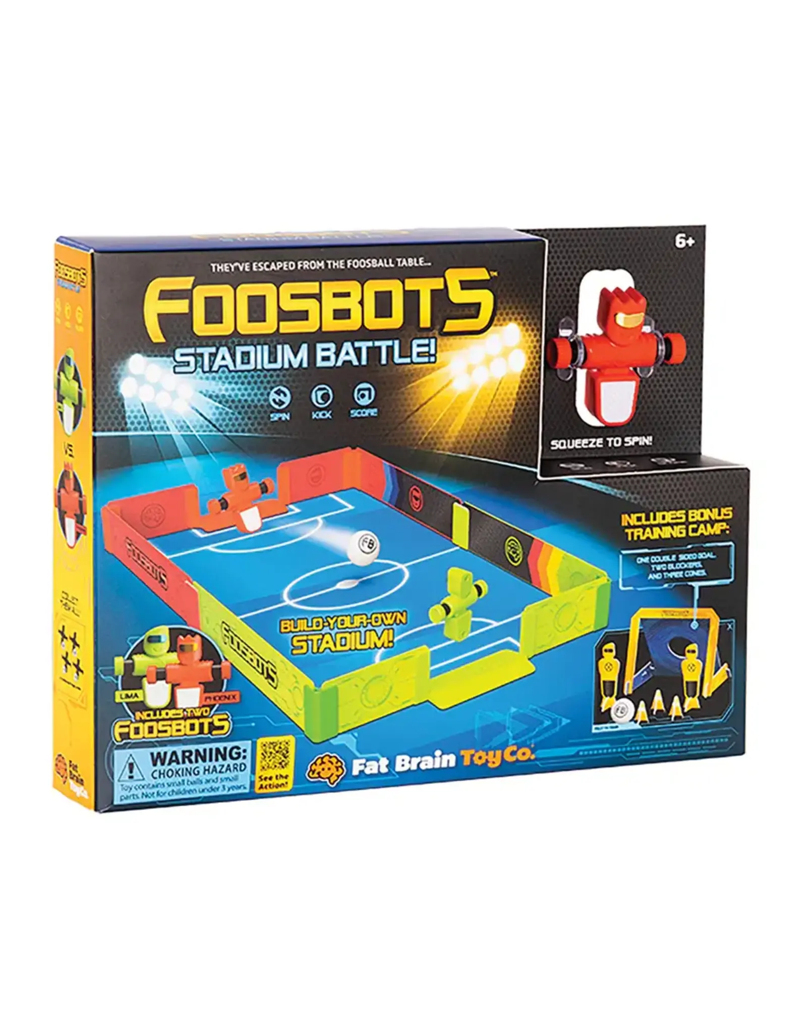 Fat Brain Toys Foosbots Stadium Battle Set