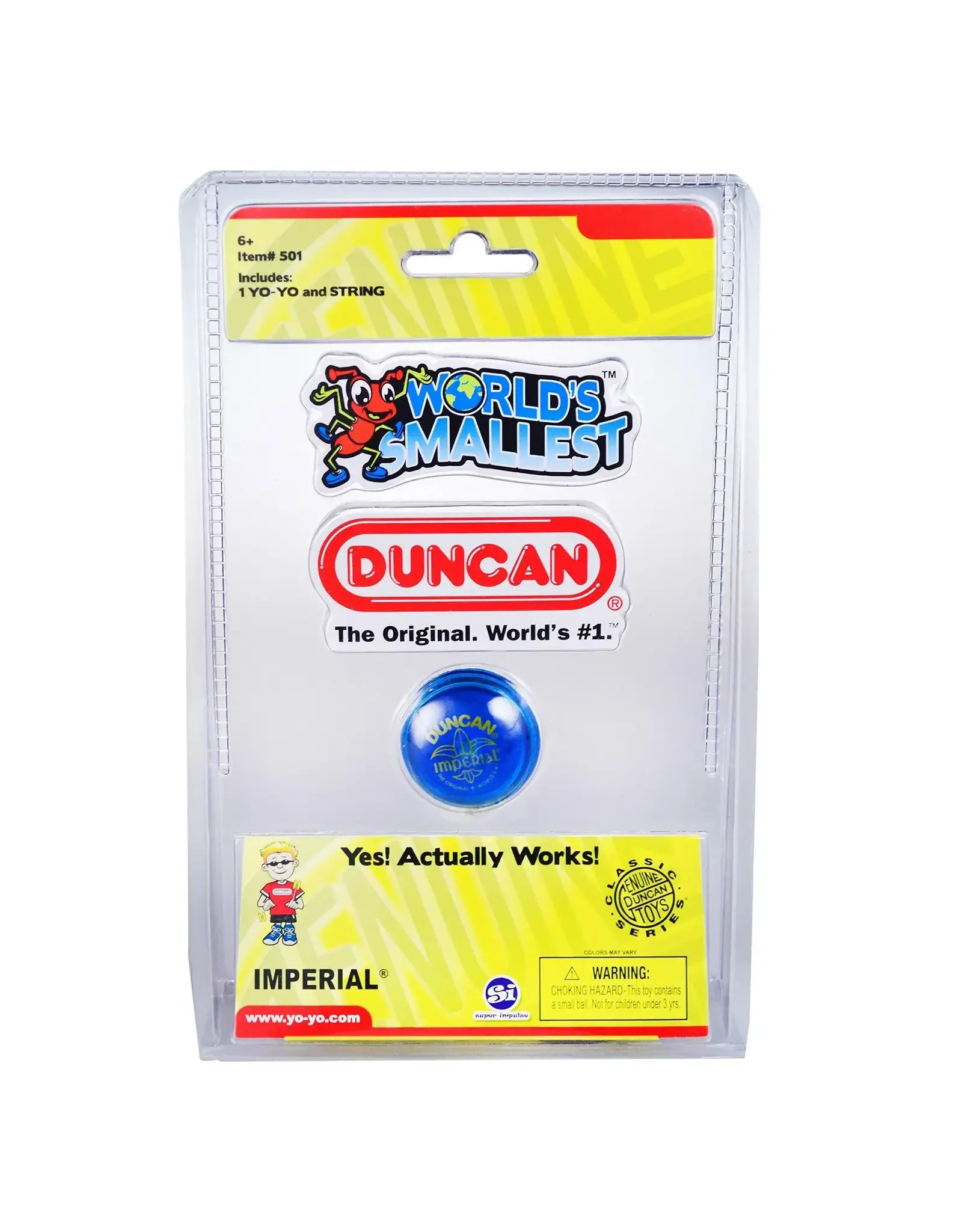 World's Smallest World's Smallest Duncan Imperial YoYo