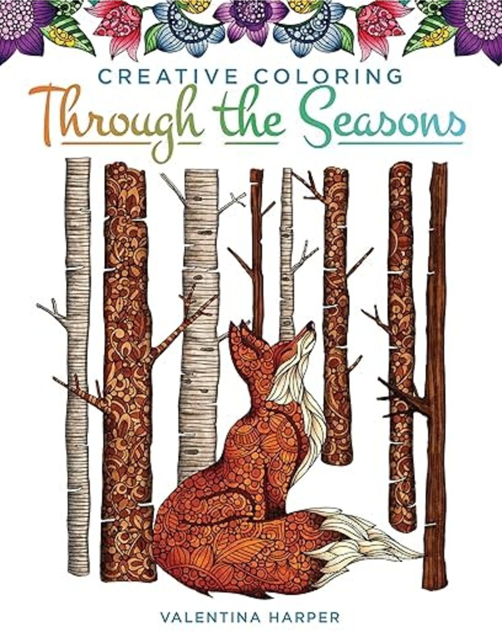 Creative Coloring Through the Seasons Coloring Book