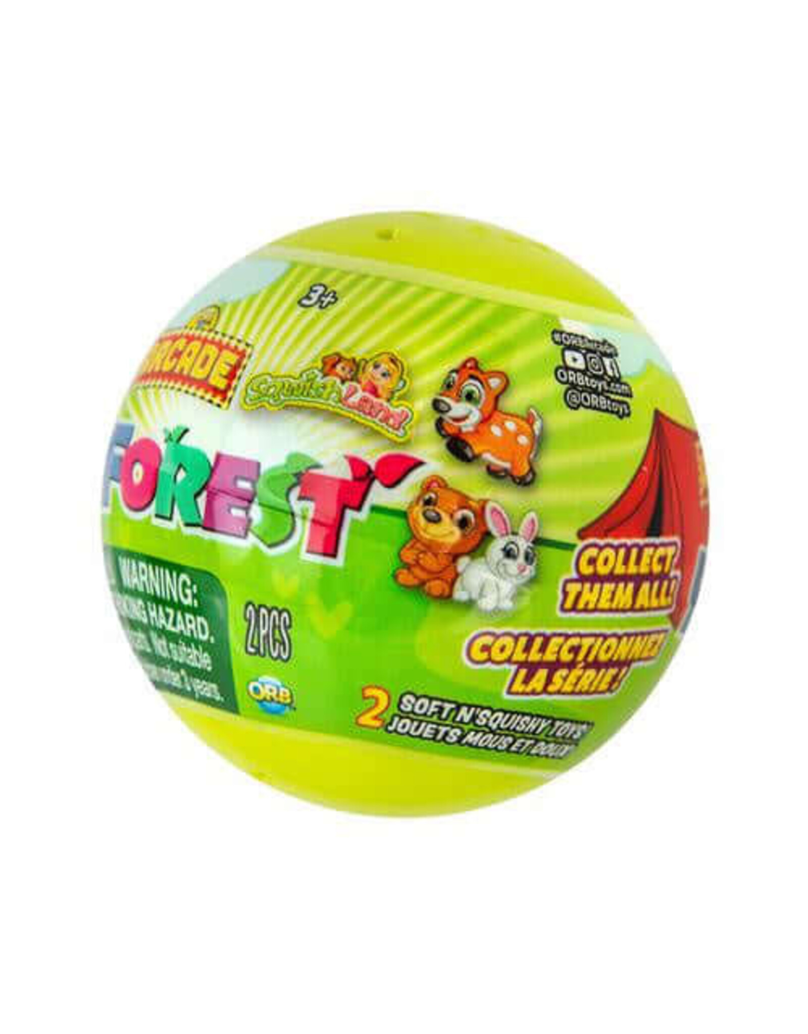 Orb ORB Arcade Capsules Squish Forest