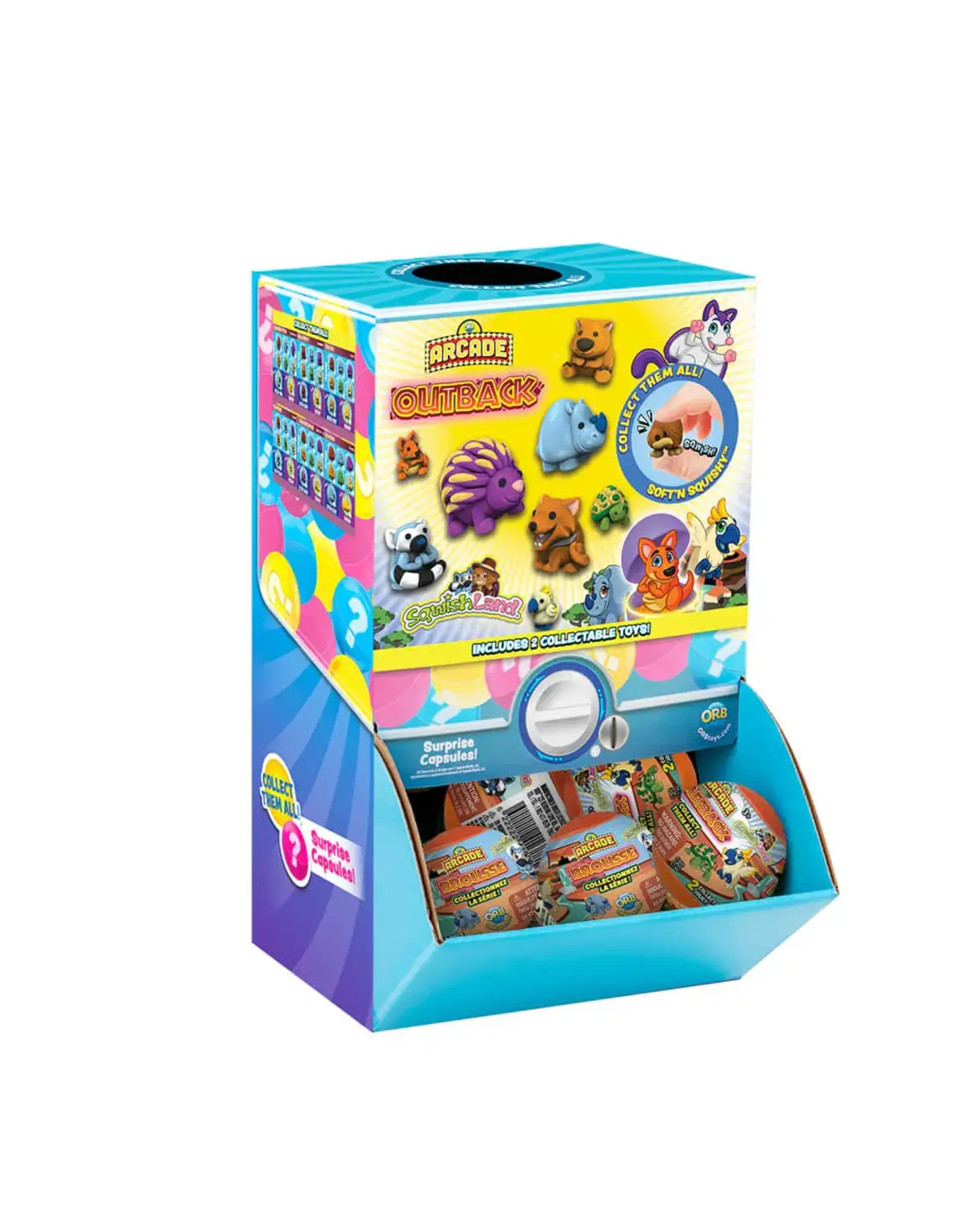 Orb ORB Arcade Capsules Sqwishland Outback