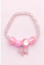 Great Pretenders Boutique Holo Pink Crystal Bracelet