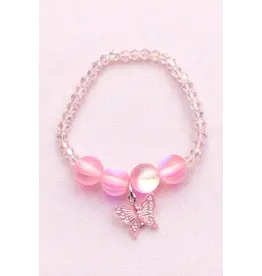 Great Pretenders Boutique Holo Pink Crystal Bracelet