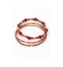 Great Pretenders Boutique Ruby Red Bracelet Set