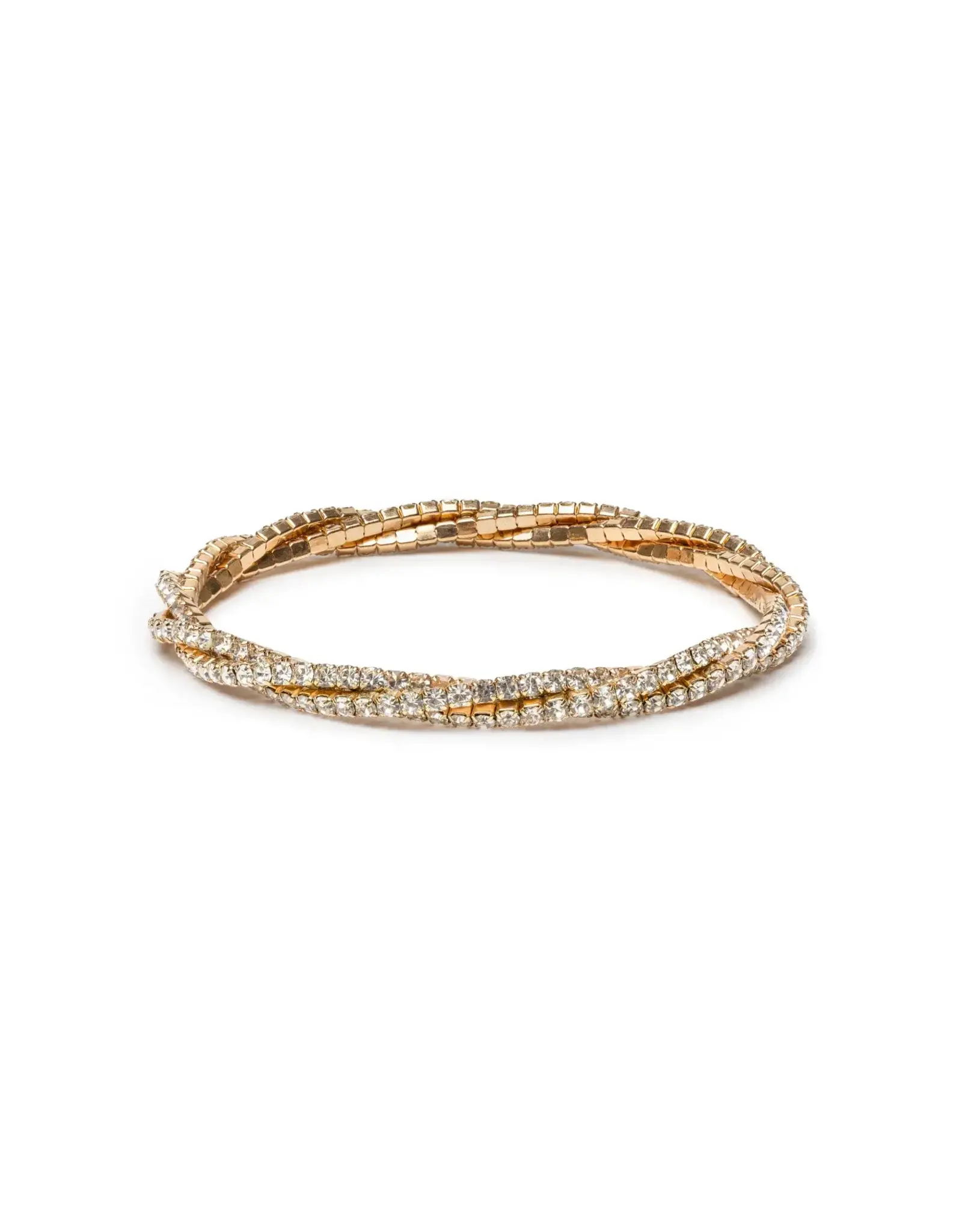 Great Pretenders Boutique Diamante Twist Bracelet