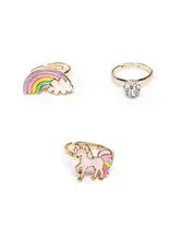 Great Pretenders Boutique Unicorn Rainbow Rings