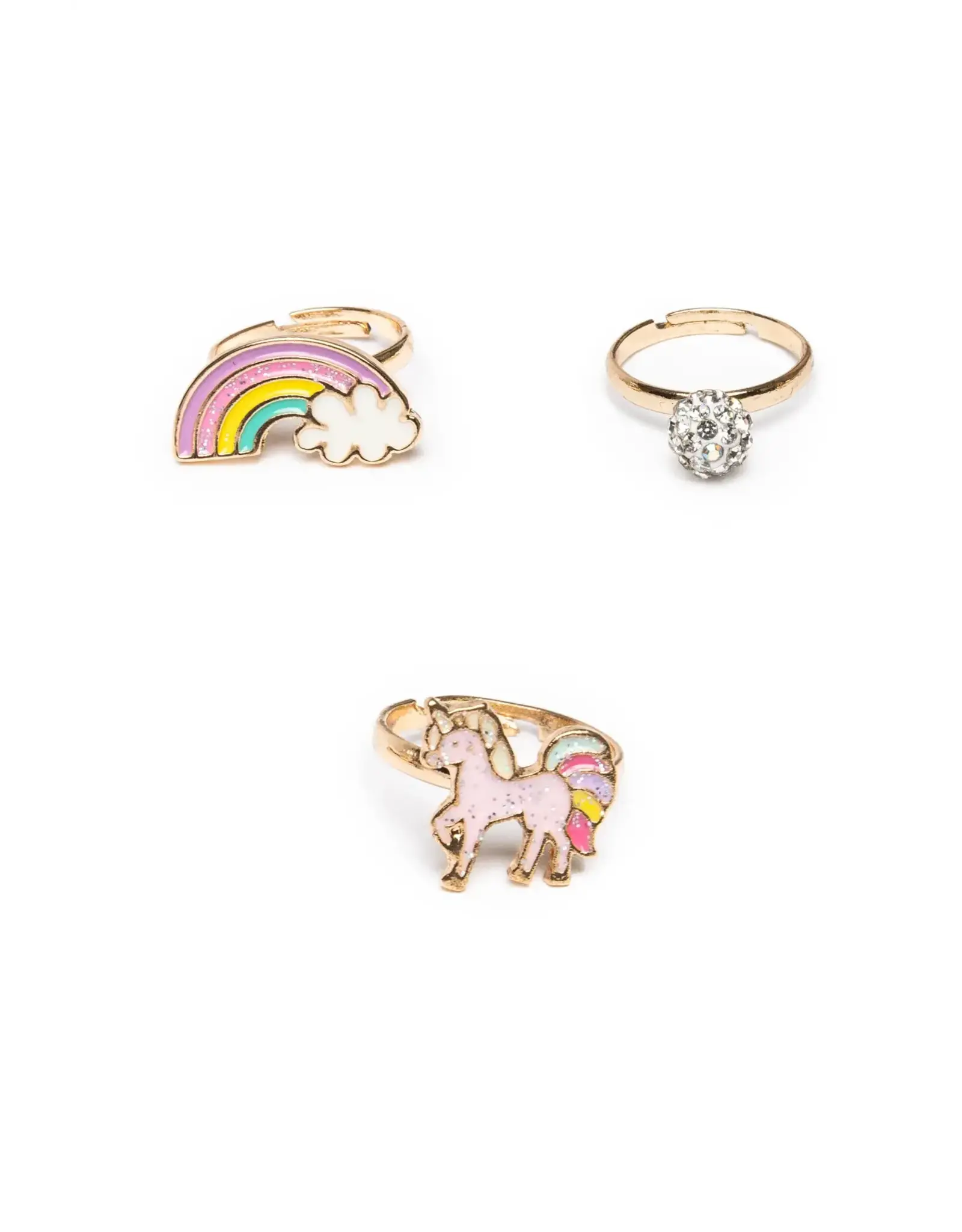 Great Pretenders Boutique Unicorn Rainbow Rings