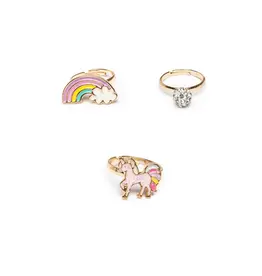 Great Pretenders Boutique Unicorn Rainbow Rings