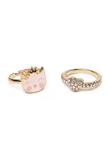 Great Pretenders Boutique Kitty Love Ring Set