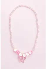 Great Pretenders Boutique Holo Pink Crystal Necklace