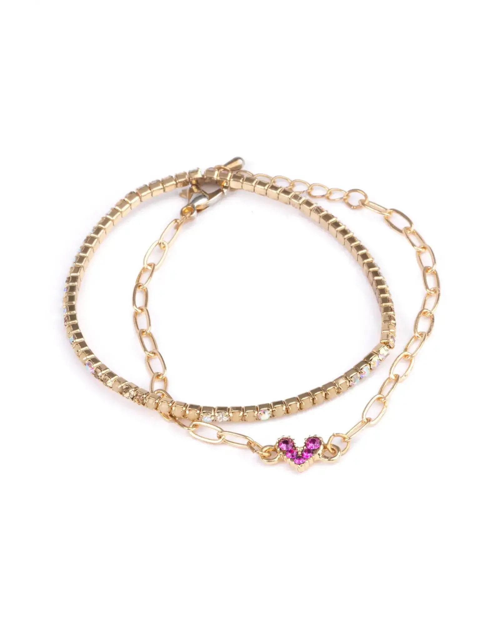 Great Pretenders Boutique Chic Linked with Love Bracelet