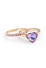 Great Pretenders Boutique Chic Precious Purple Ring