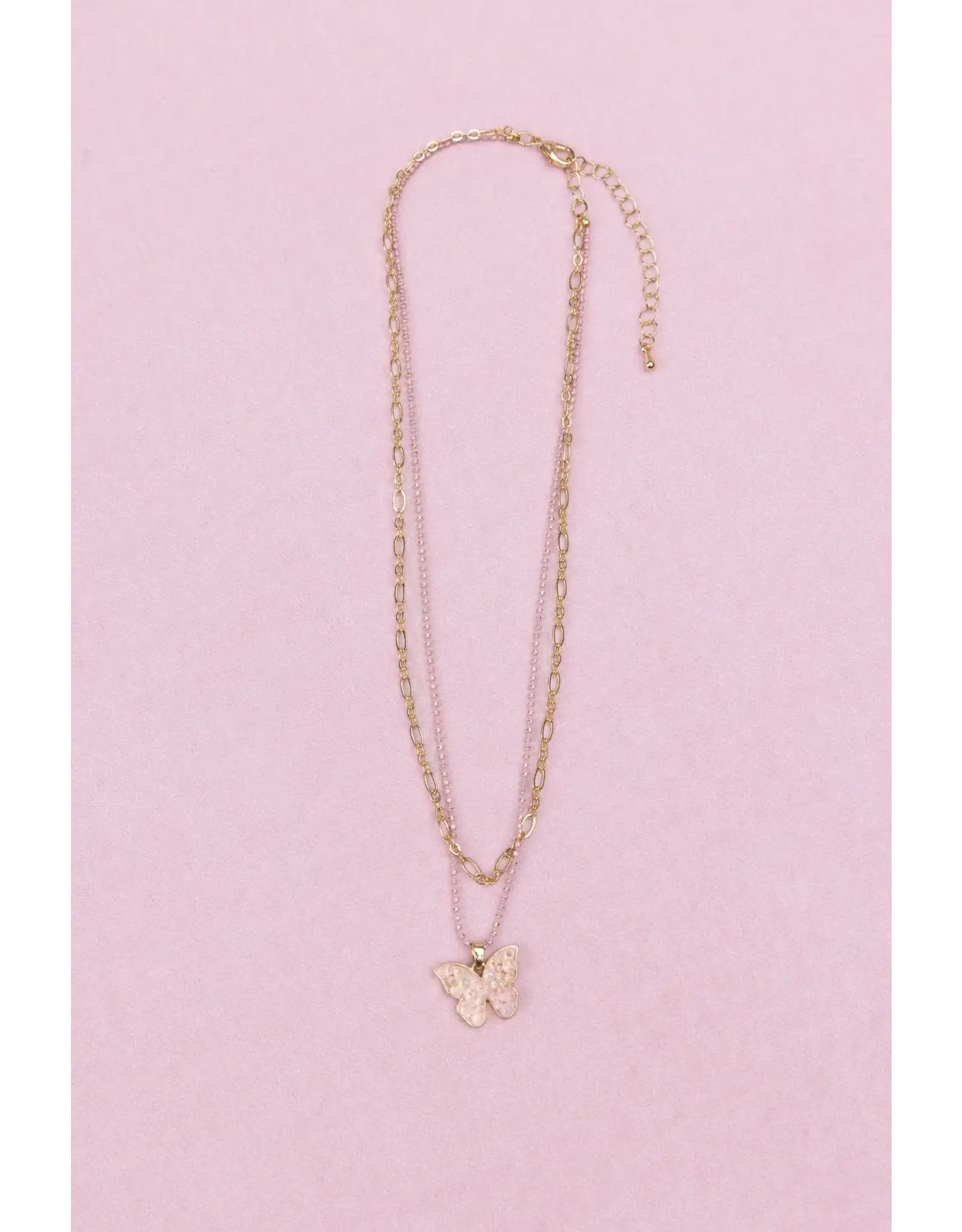 Great Pretenders Chic bubbly butterfly Necklace