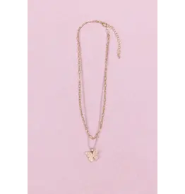 Great Pretenders Chic Bubbly Butterfly Necklace
