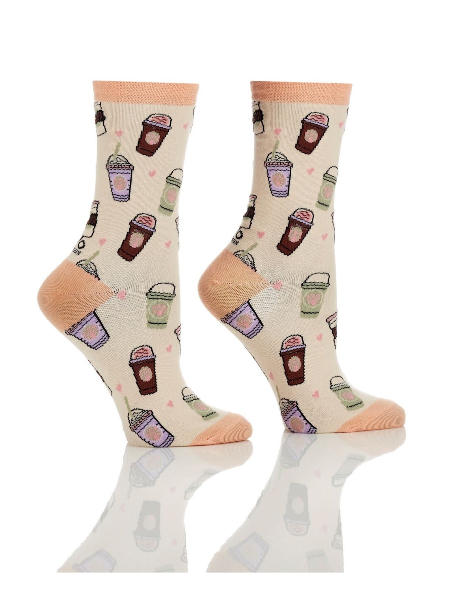 Women's Crew Sock, Starbucks