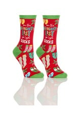 Women's Crew Socks, Naughty