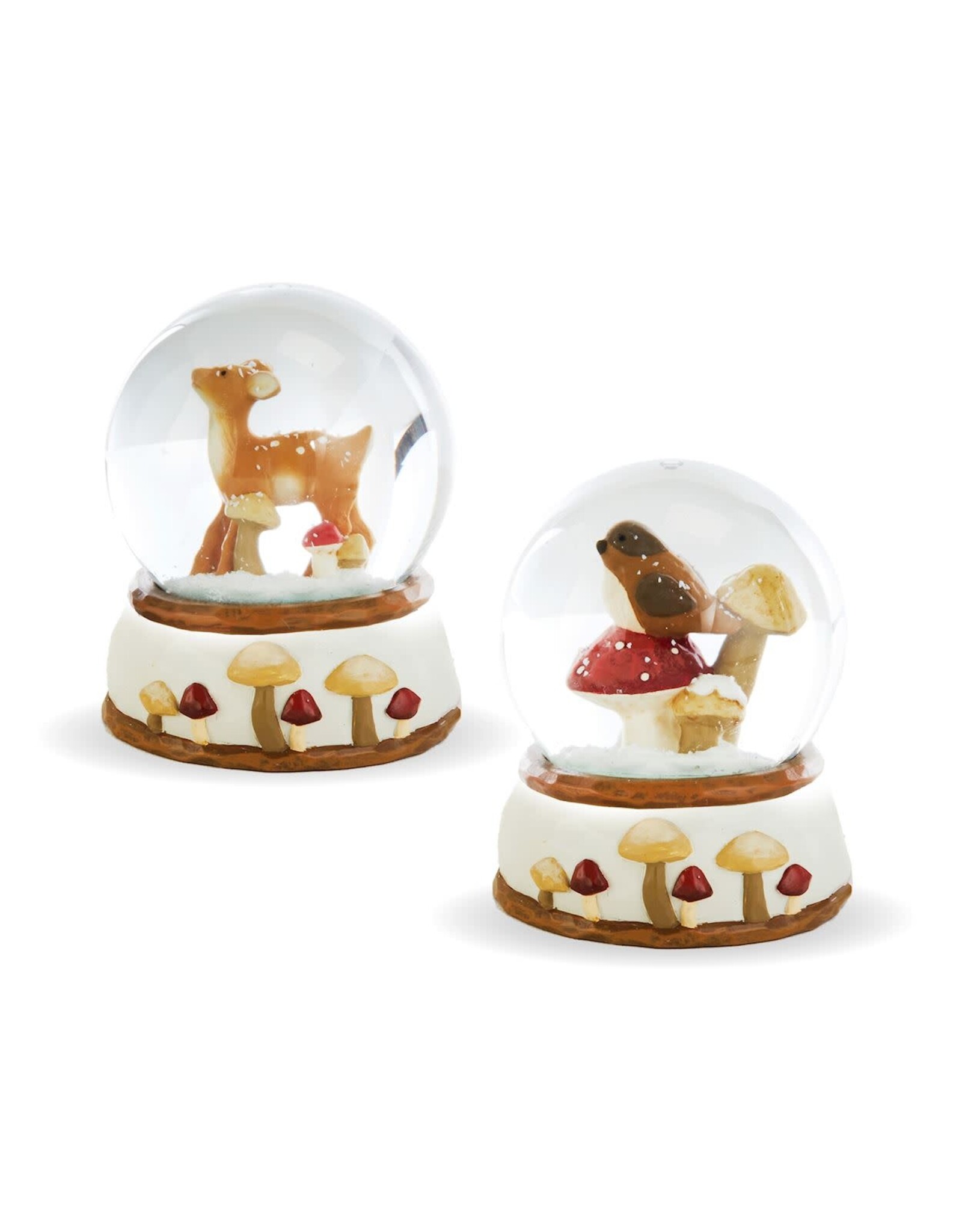 GiftCraft Forest Animal Snow Globe Assorted