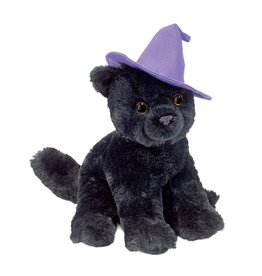 Douglas Mini Halloween Soft Cat with Hat