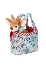 Douglas Holiday Sassy Sak with Reindeer