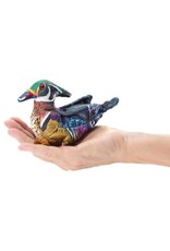Folkmanis Folkmanis Mini Wood Duck Finger Puppet